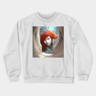 Window Gazing Crewneck Sweatshirt